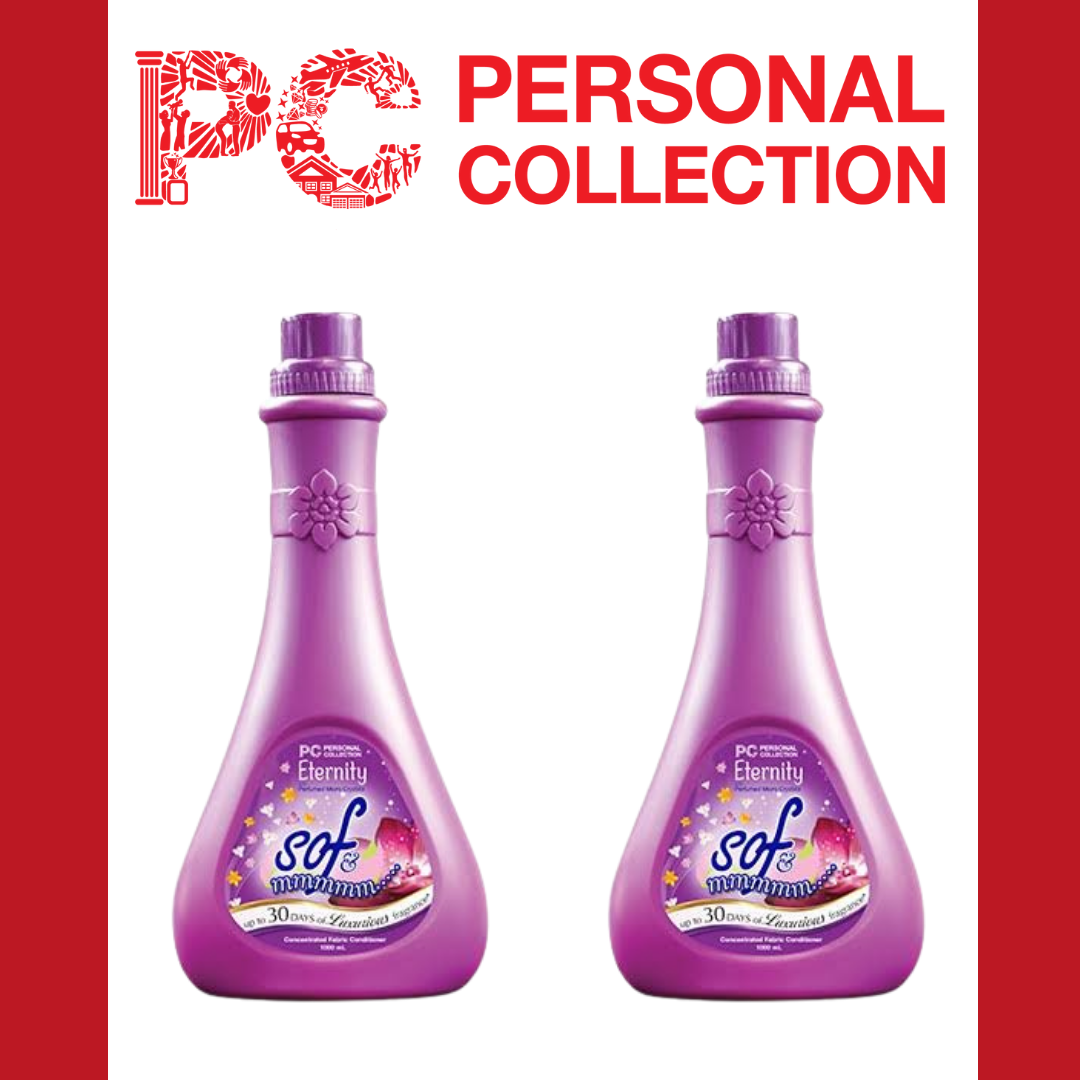 Personal Collection SOF & MMMMM Eternity Fabric Conditioner 2 Bottles