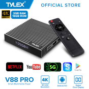 TYLEX V88 PRO 5G 4K Android TV Box