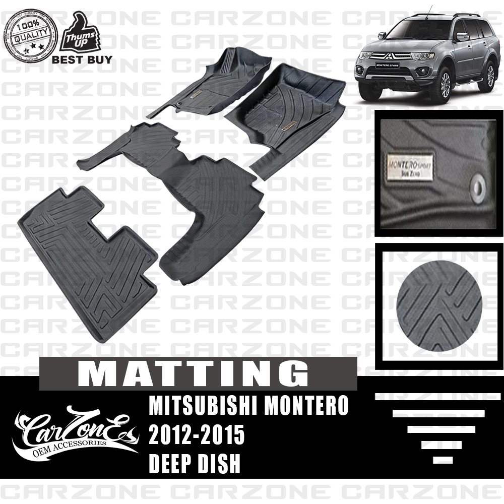Mitsubishi Montero 20122015 Sub Zero Car Mat Floor Guard Protection