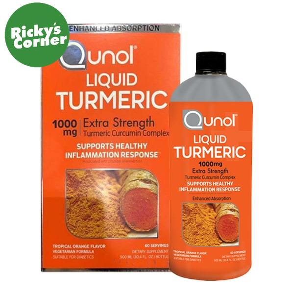 Qunol Liquid Turmeric 1000mg 60 servings 900ml Lazada PH