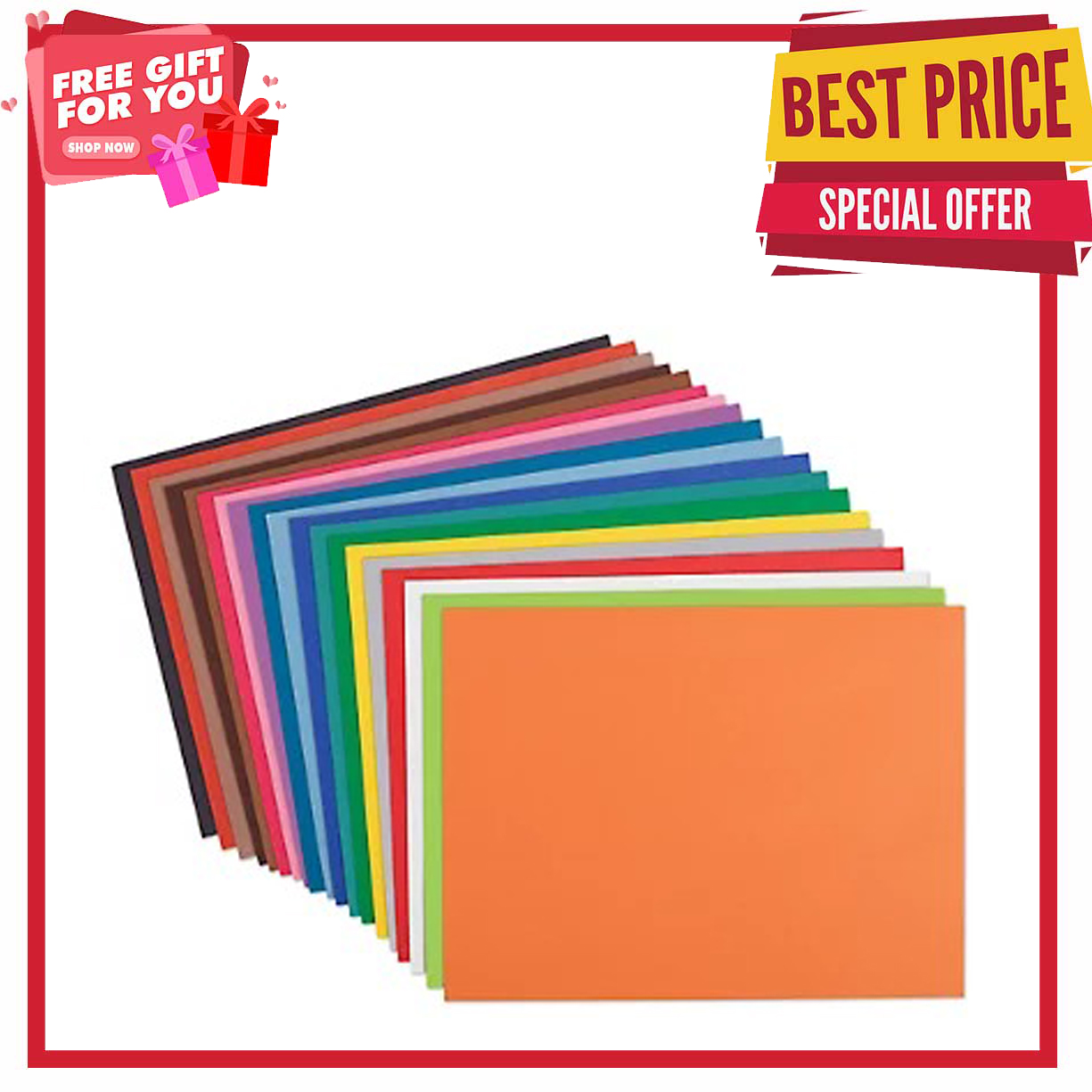 Colored construction papers, Specialty Papers