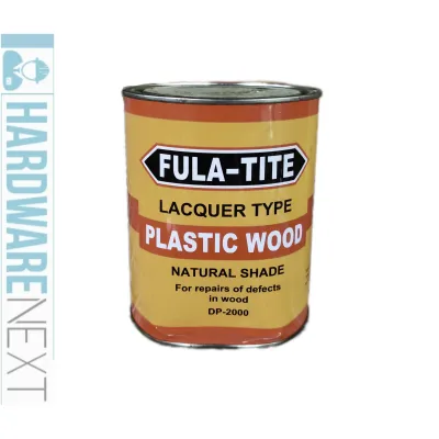 Fula-Tite Plastic Wood (Lacquer Type, Natural Shade) 1ltr