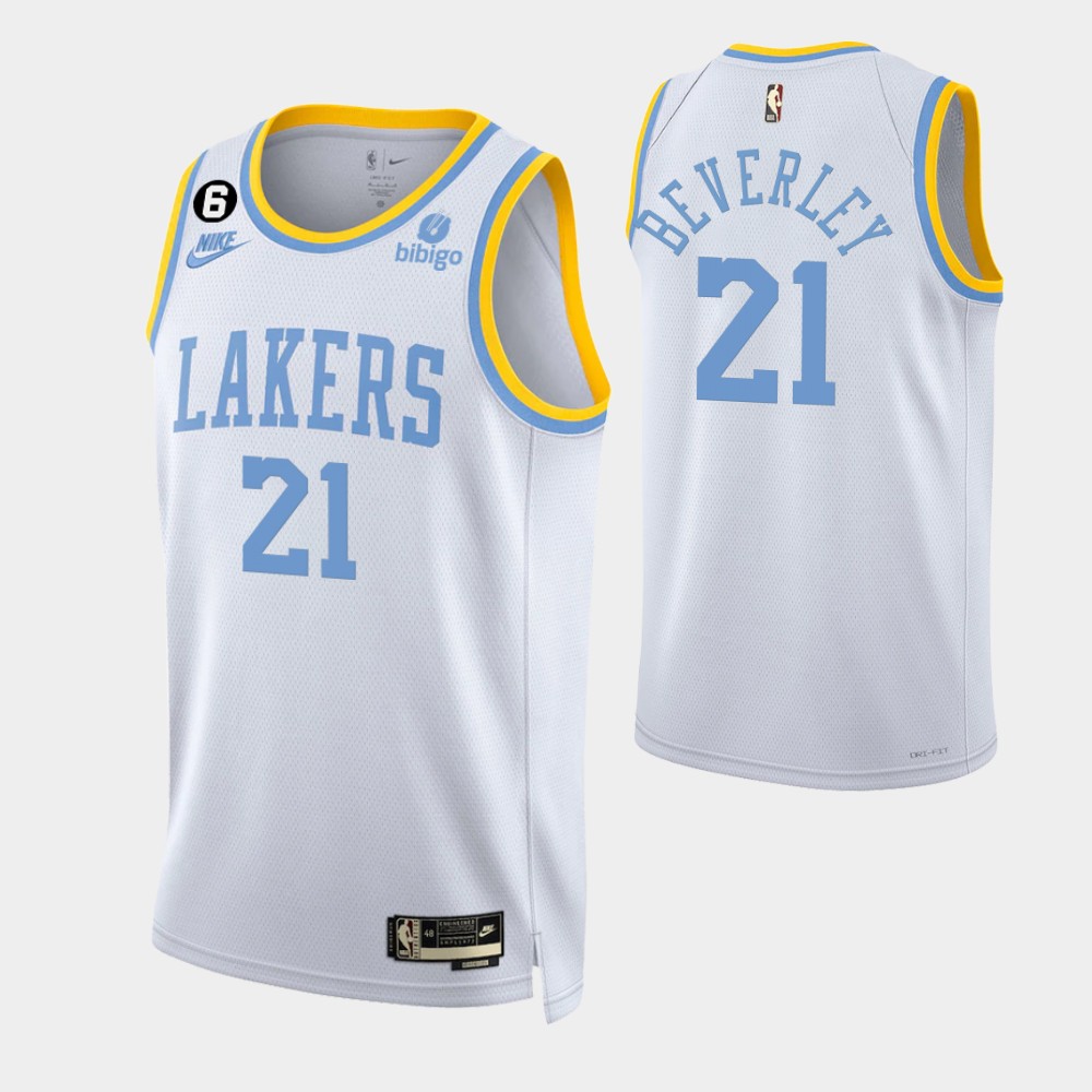 202223 New Original NBA Los Angeles Lakers Number 21 Patrick Beverley