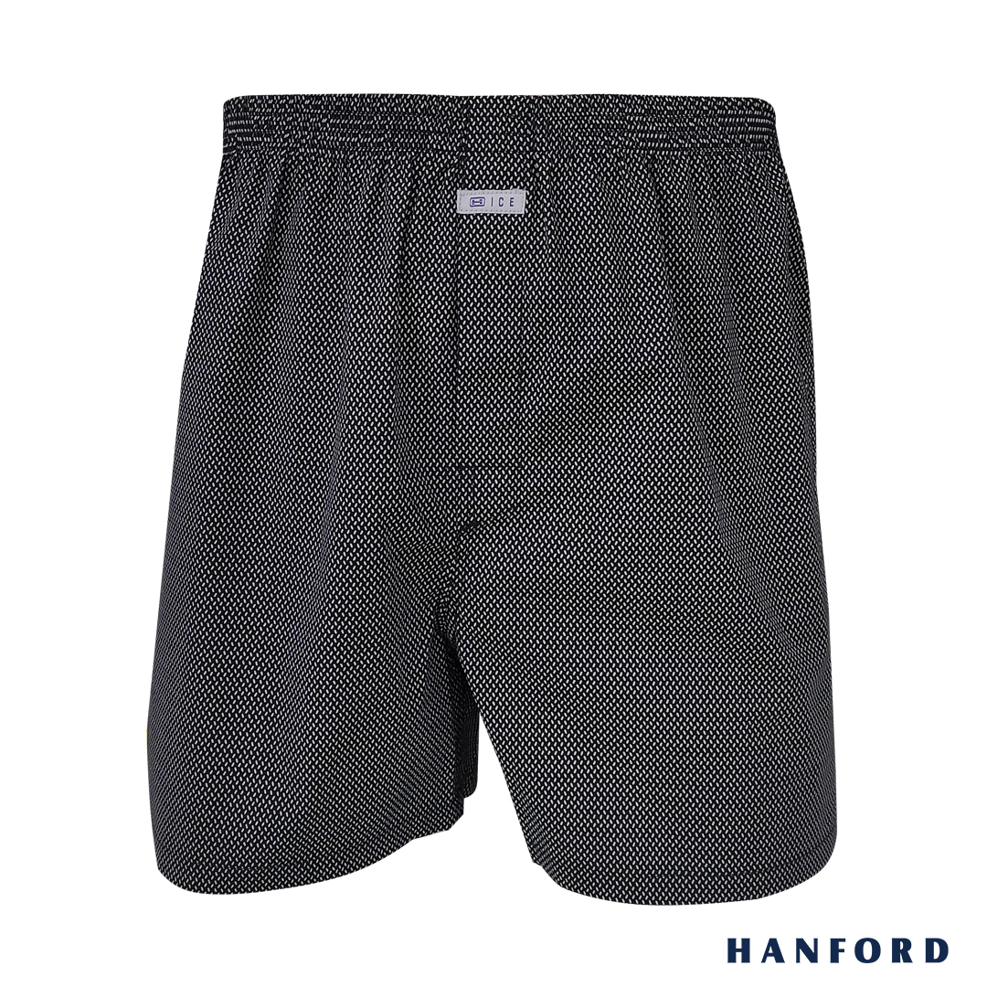 Hanford iCE Men 100% Premium Cotton Woven Boxer Shorts Ross - Tyre