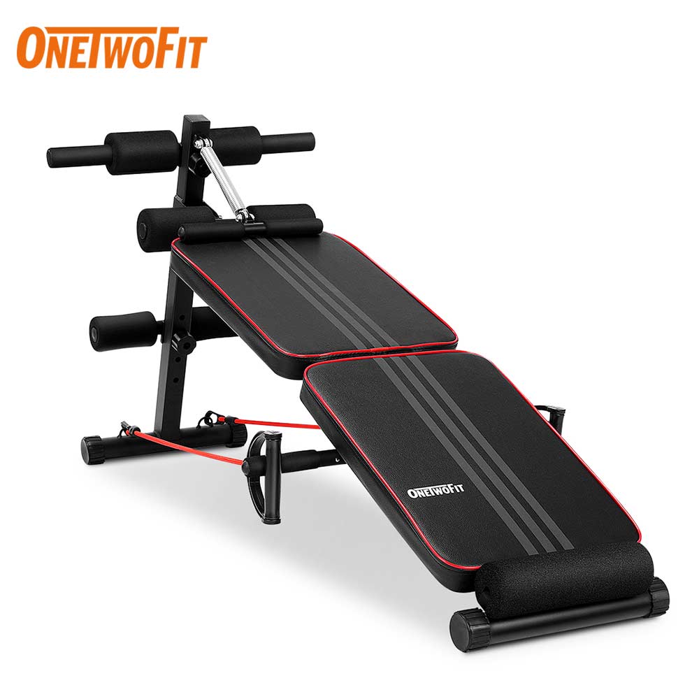OneTwoFit Foldable Sit-up Bench OT085 – OneTwoFit Health&Fitness