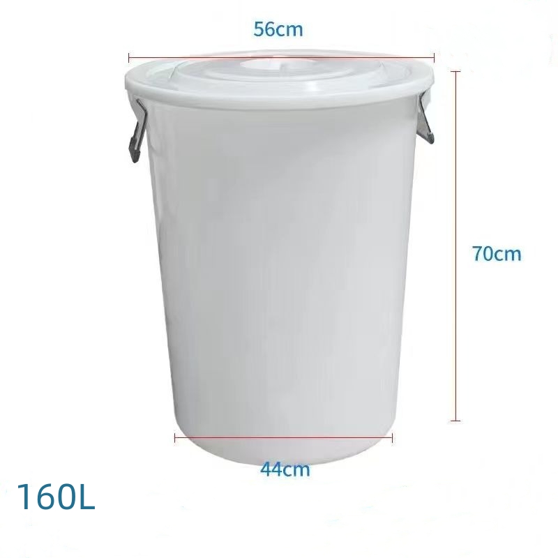 Thickened plastic drop-resistant bucket Large household water storage ...