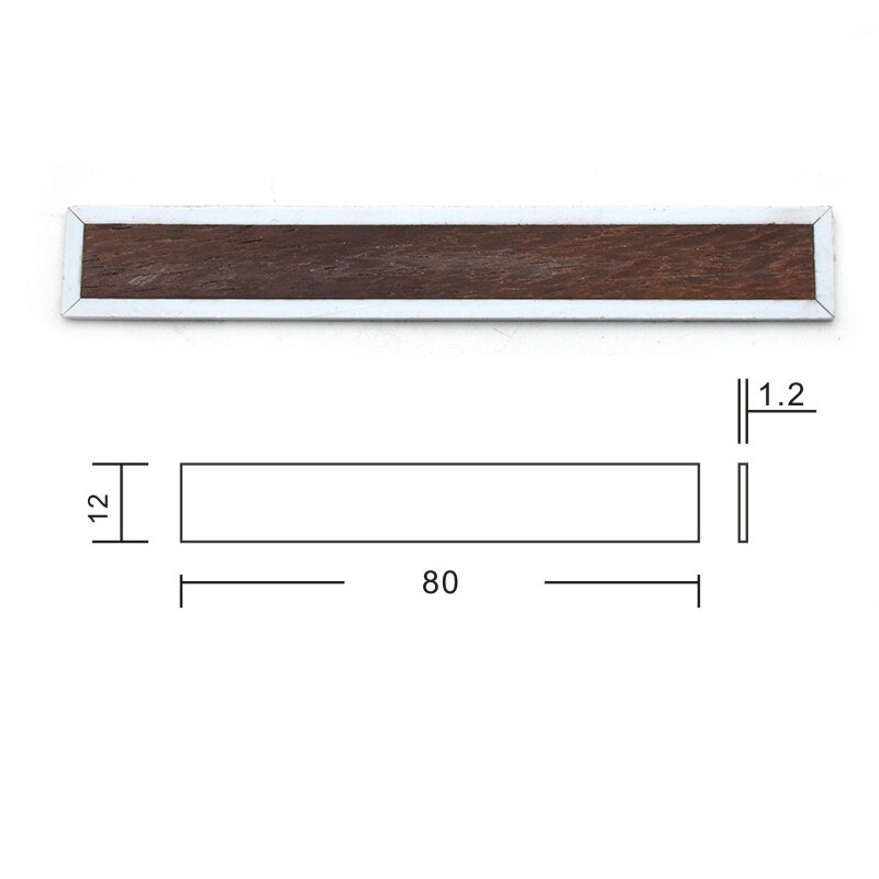10pcs Classical Guitar Bridge Inlay Plastic Frame Series Stringed Instruments Guitar Accessories