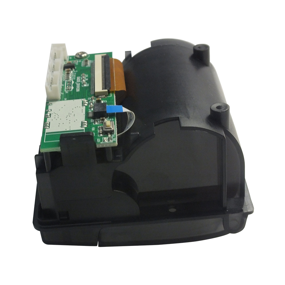 GOOJPRT QR203 Printer Module 58mm Low Noise Direct Thermal Printing Mini Panel Mobile Receipt Printer Serial Interface RS-232C TTL USB