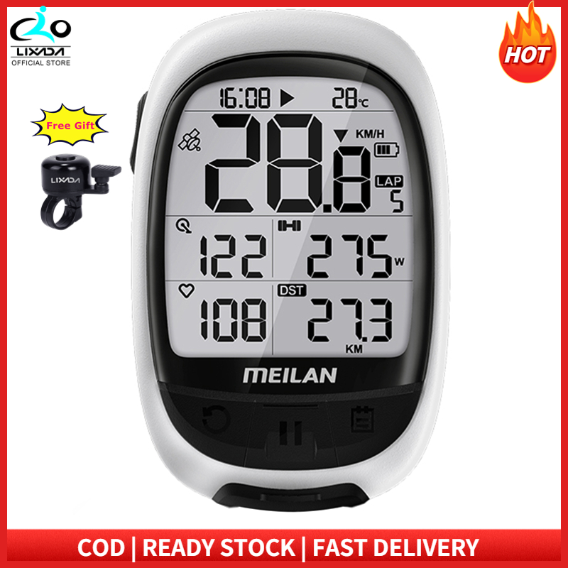 MEILAN M2 GPS Bike Computer Cadence Heart Rate Power Meter Cycling