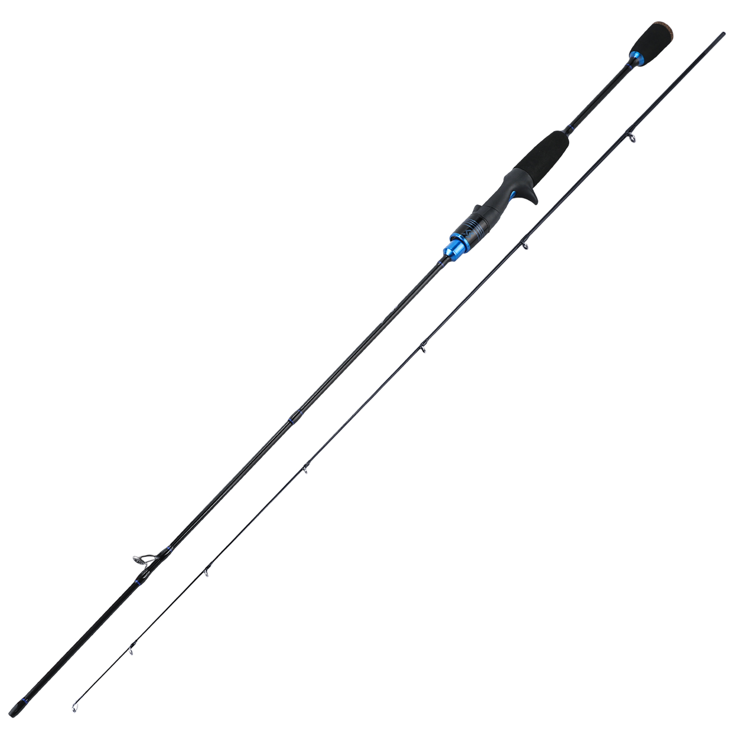 Sougayilang 2 Section 1.8m Fishing Rod Glass Fiber Fishing Rod