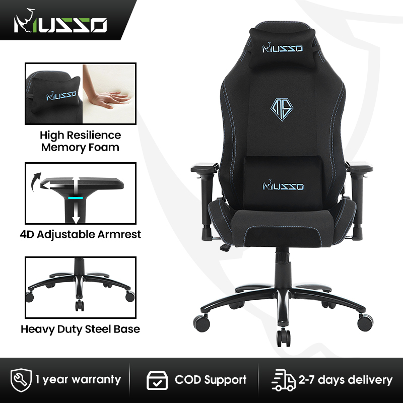 Musso fabric best sale gaming chair