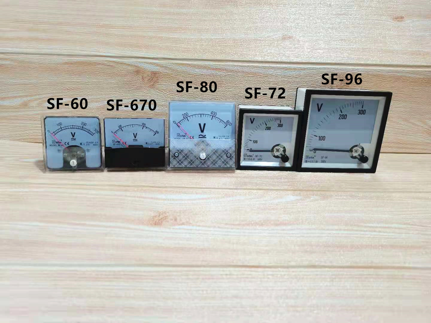 Panel Meter AC Voltmeter 300V 600V SF-60 SF-670 SF-80 SF-72 SF-96