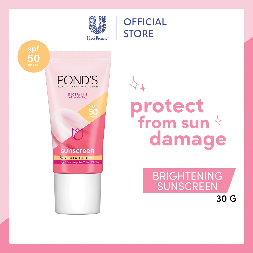 POND'S BRIGHT Sunscreen SPF 50 PA with Niacinamide for Brighter