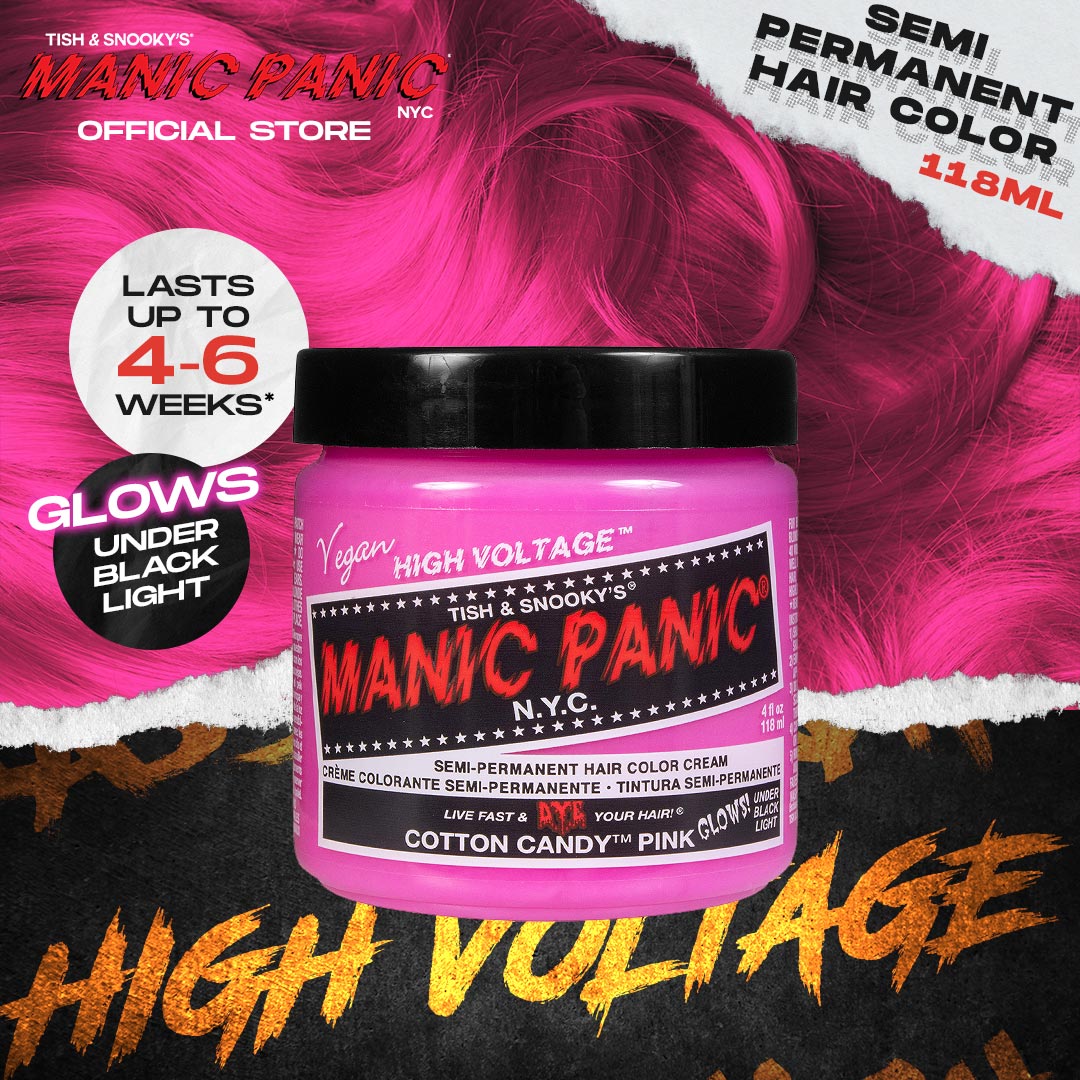 Manic Panic Classic High Voltage in Cotton Candy Pink 118ML | Lazada PH