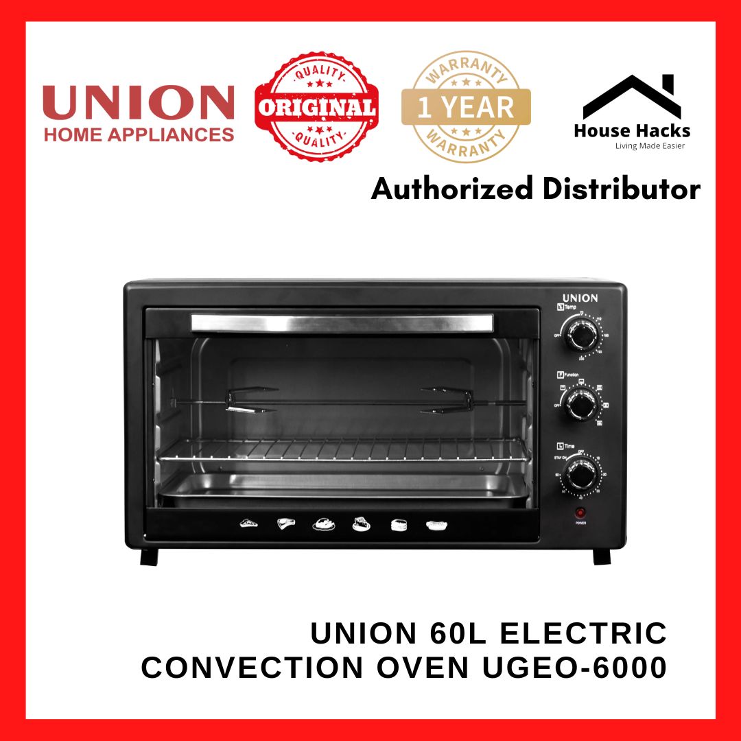 Union 60L Electric Convection Oven UGEO6000 (House Hacks) Lazada PH