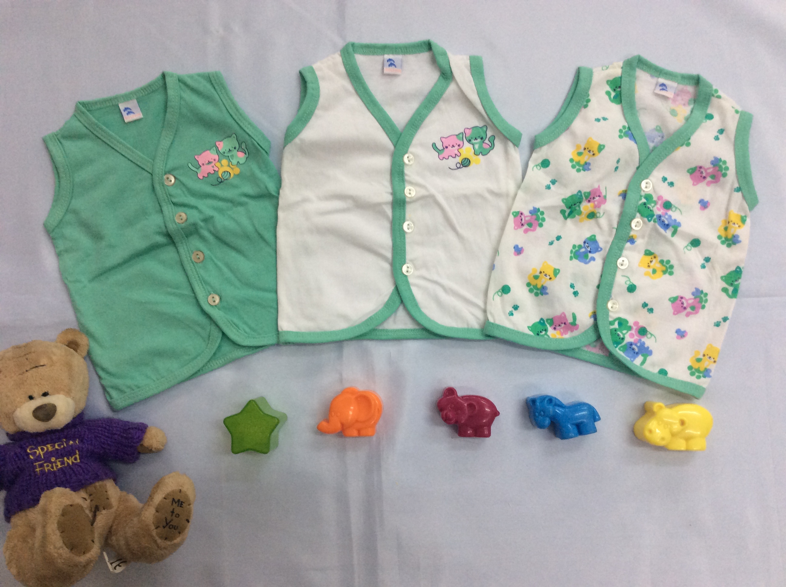 BUY 2, TAKE 1* SLEEVELESS BUTTONS DOWN* ASSORTED PRINT DESIGN (SELLER