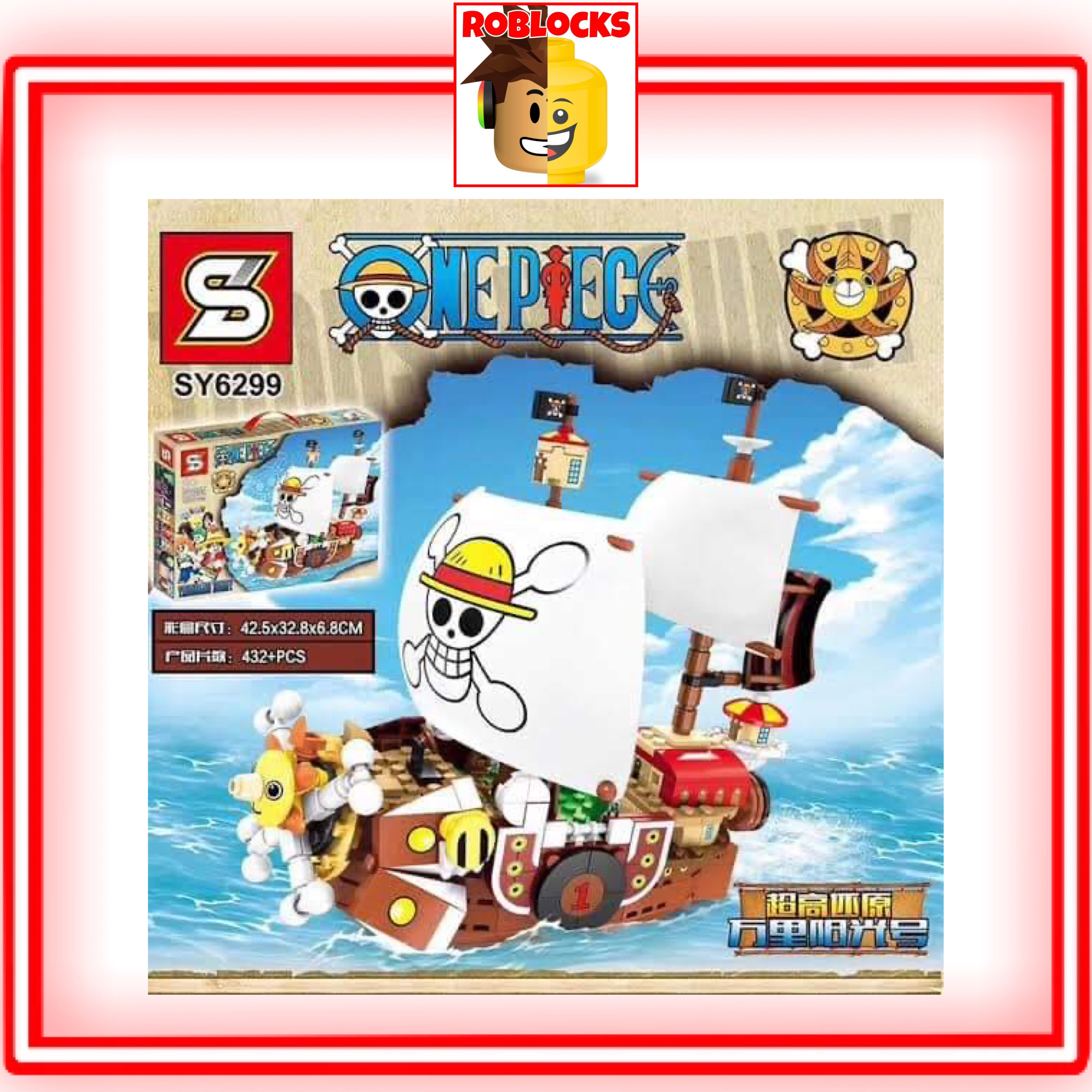 100% LEGO Compatible Building Blocks Toy SY6299 One Piece Thousand