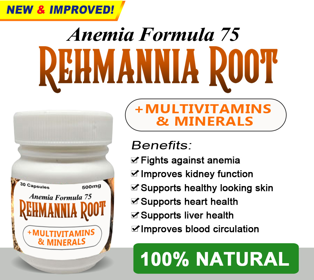 ANEMIA FORMULA 75 REHMANNIA ROOT + Multivitamins & Minerals Lazada PH