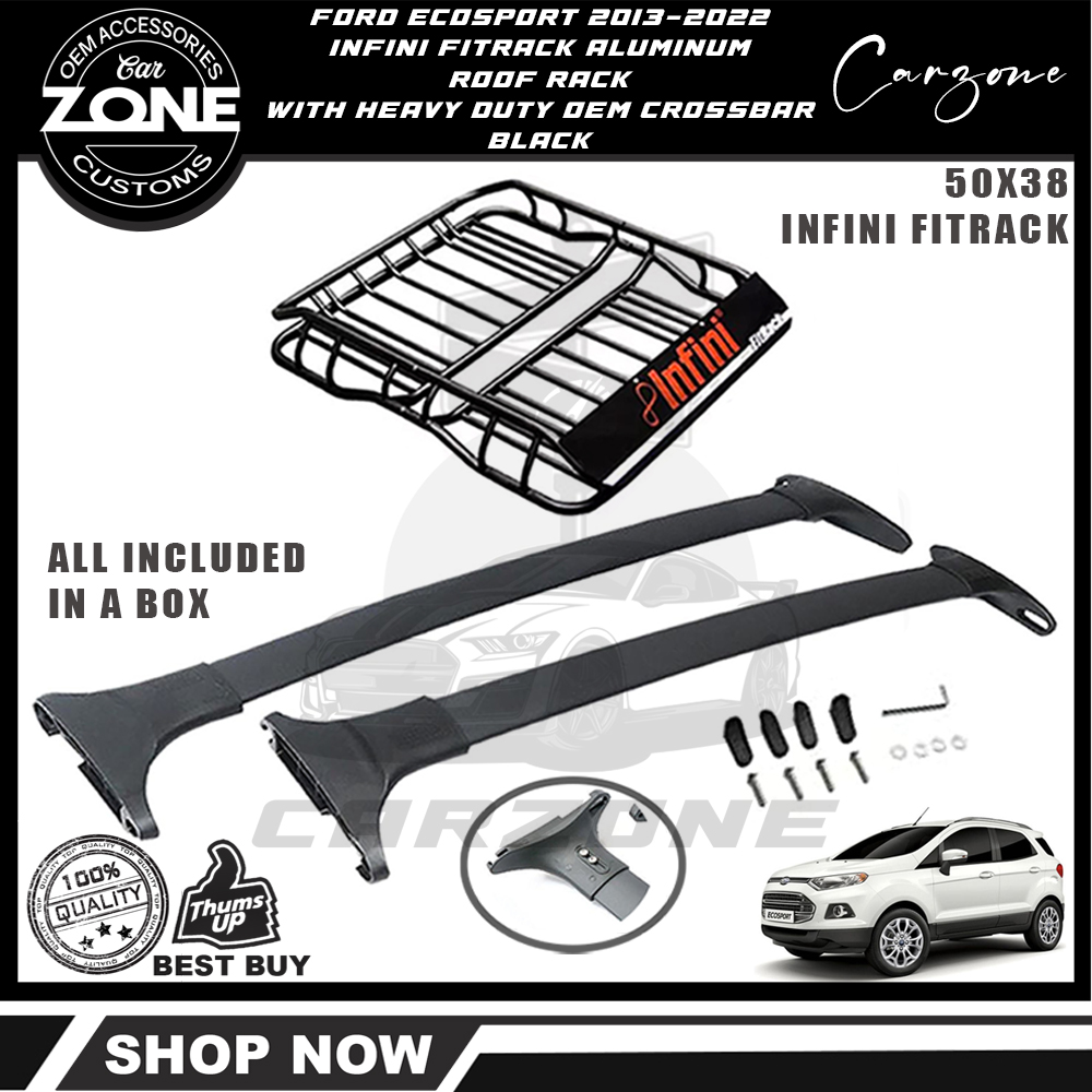 Ford Ecosport 20132022 INFINI Fitrack Aluminum Roof Rack / Roofrack