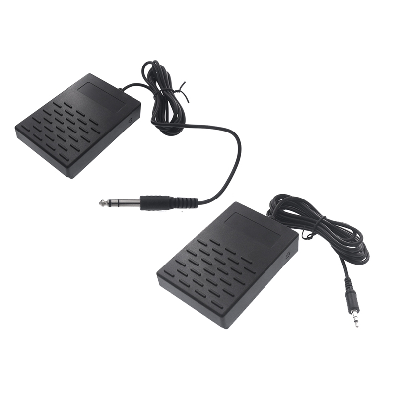 3.5Mm Interface Compact Sustain Pedal Universal Single Pedal Elctronic Foldable Single Pedal for Piano Electronic Keyboard Elctronic Foldable Drum Part