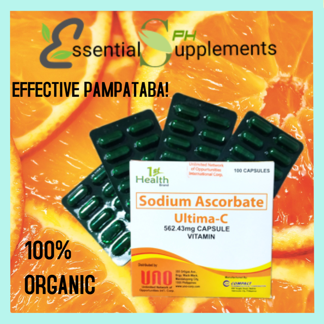 ULTIMA C pampataba na vitamins 30capsule ORIGINAL sodium ascorbate