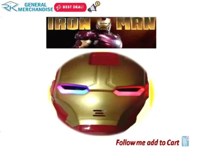 Avenger iron Maskara light effect battery operated toys for kids Gift