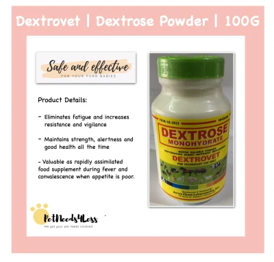 Dextrovet Dextrose Powder Mega-Energizer (100g)