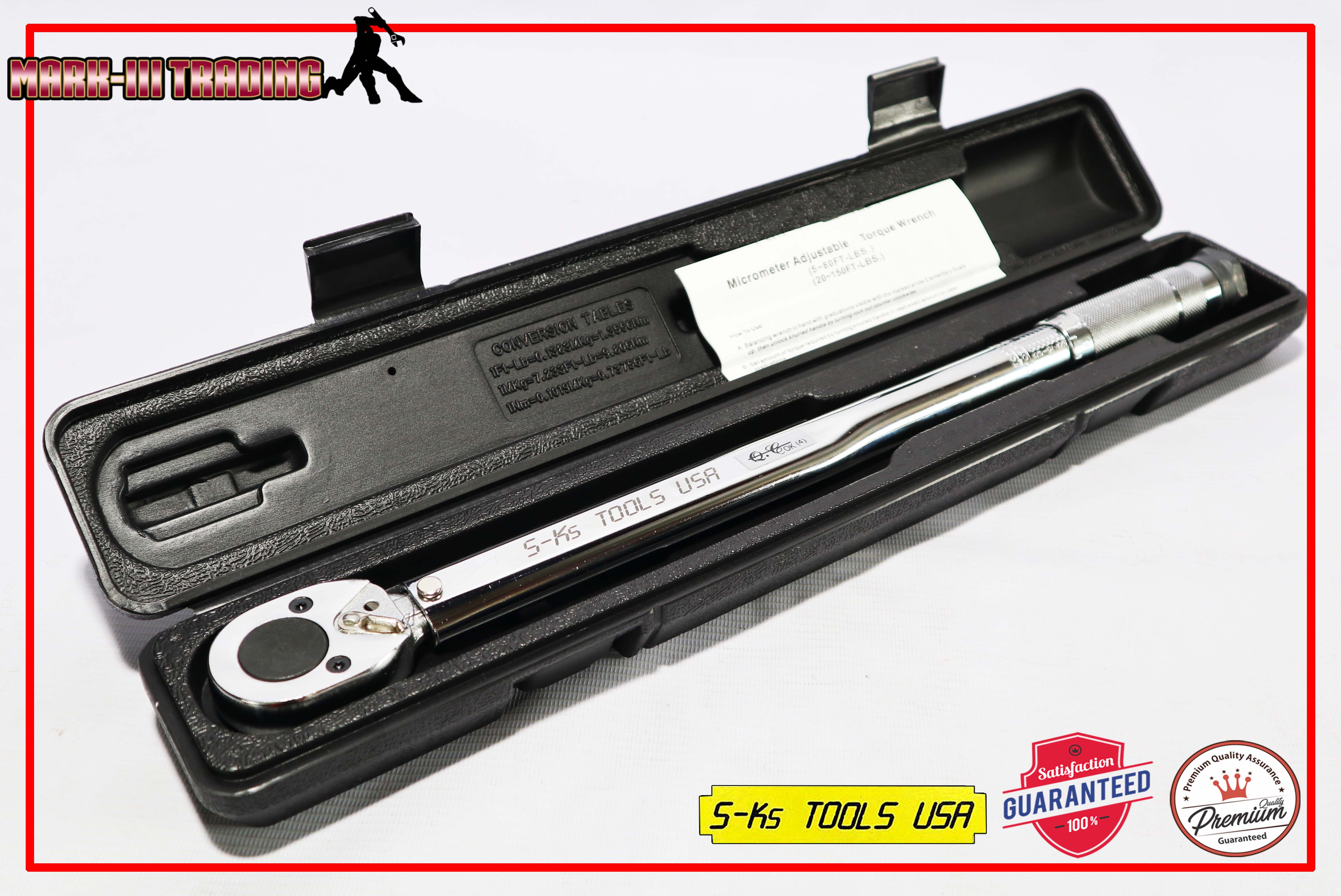 Original Sks Torque Wrench Click Type 1 2