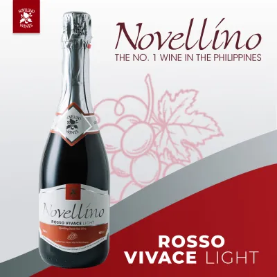 Novellino Rosso Vivace Light Sparkling Red Wine