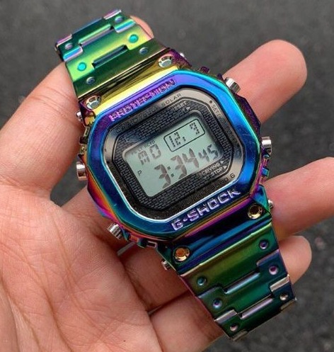 g shock rainbow