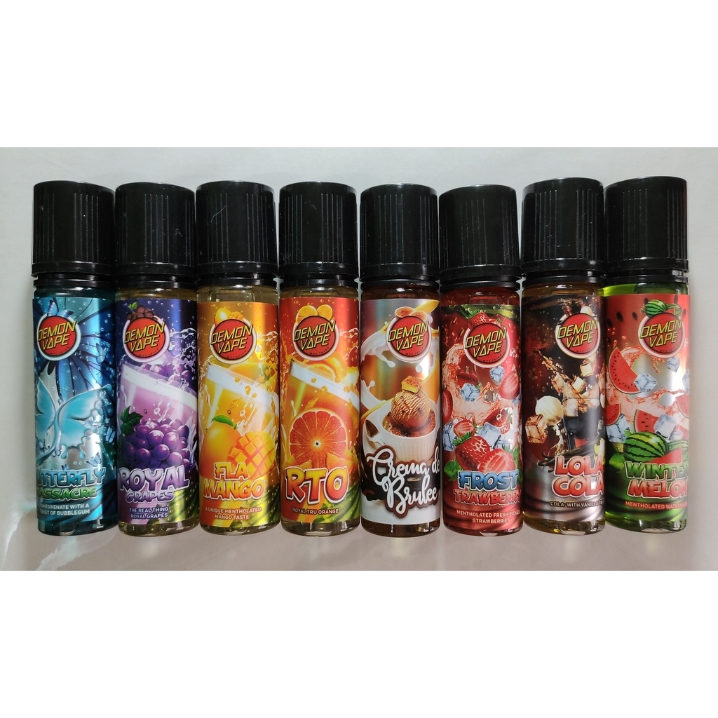 Cod Demon Vape Butterfly Massacre Rto Royal True Orange Grape Grapes