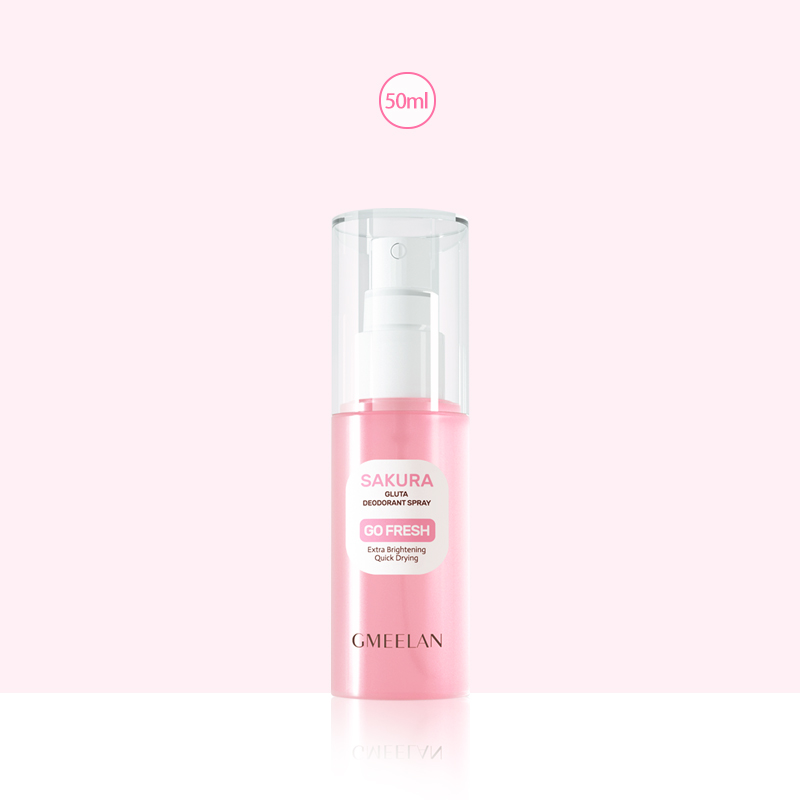 GMEELAN Sakura Gluta Deodorant Spray Brighten Up Underarms