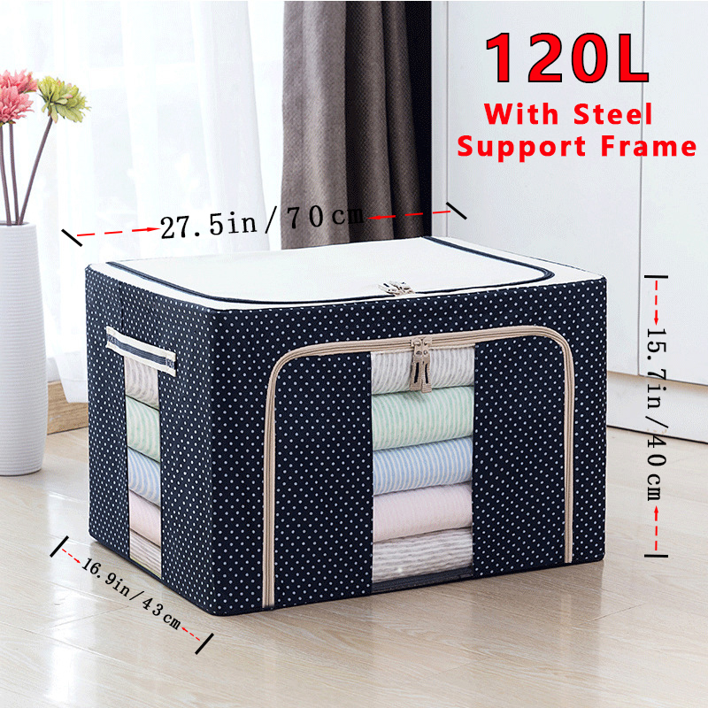 [READY STOCK] Storage box extra large quilt clothing folding storage