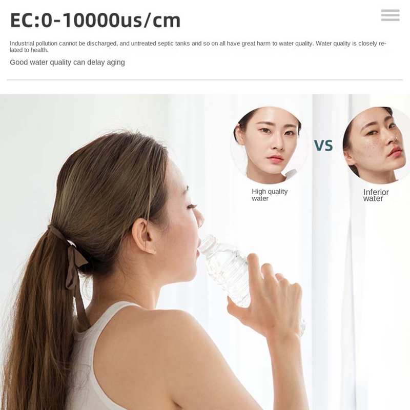 7 in 1 Digital Water Testing Kit PH/TDS/EC/Salinity/ORP/S.G/Temperature Meter Water Quality Measurement Tool
