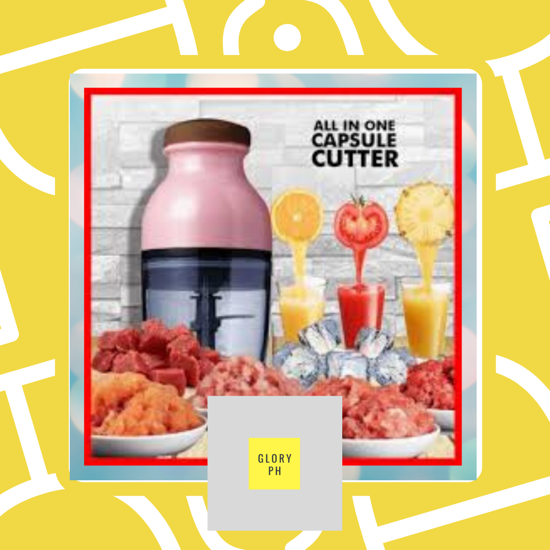 ( Glory Store ) Capsule Cutter Food Juicer Blender Food Processor