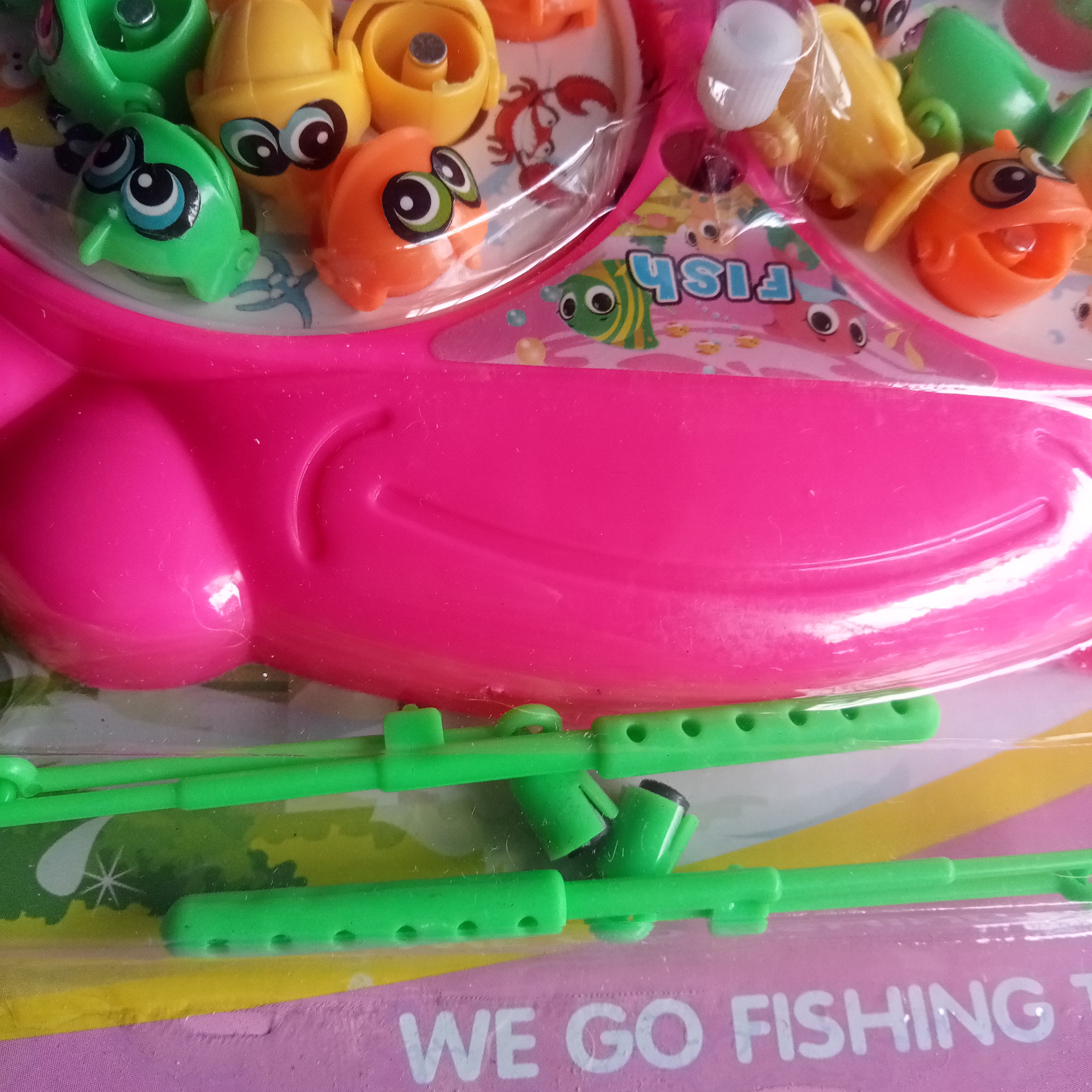 Happy Game Fishing with Magnetic Fish and Rods Toys for Kids
