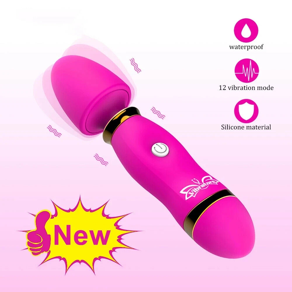 12 Modes Av Stick Vibrator Stimulating G Spot Massager Magic Wand