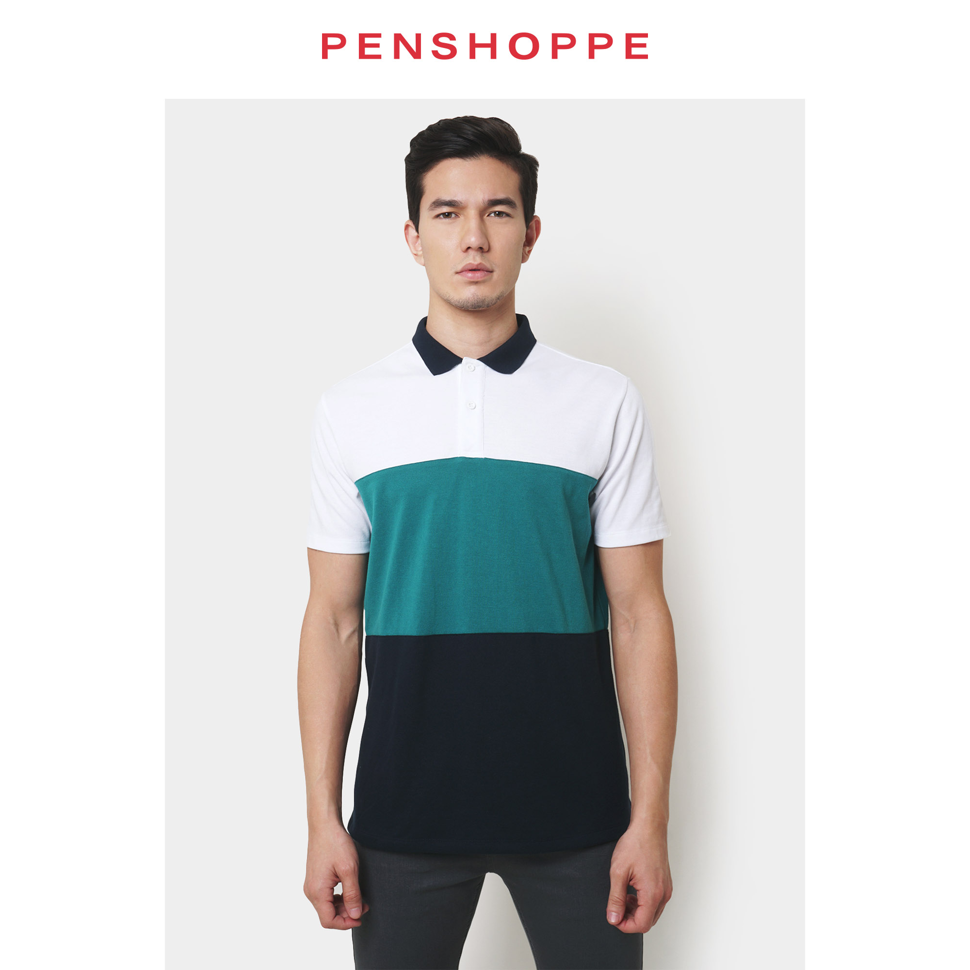 penshoppe polo shirt maroon