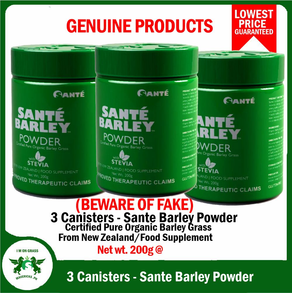 Sante Barley, Barley Grass, Sante Barley Powder, in Canister, from New