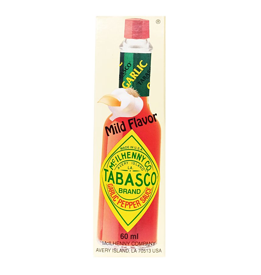 Tabasco Mild Garlic Pepper Sauce ( 60ml ) | Lazada PH