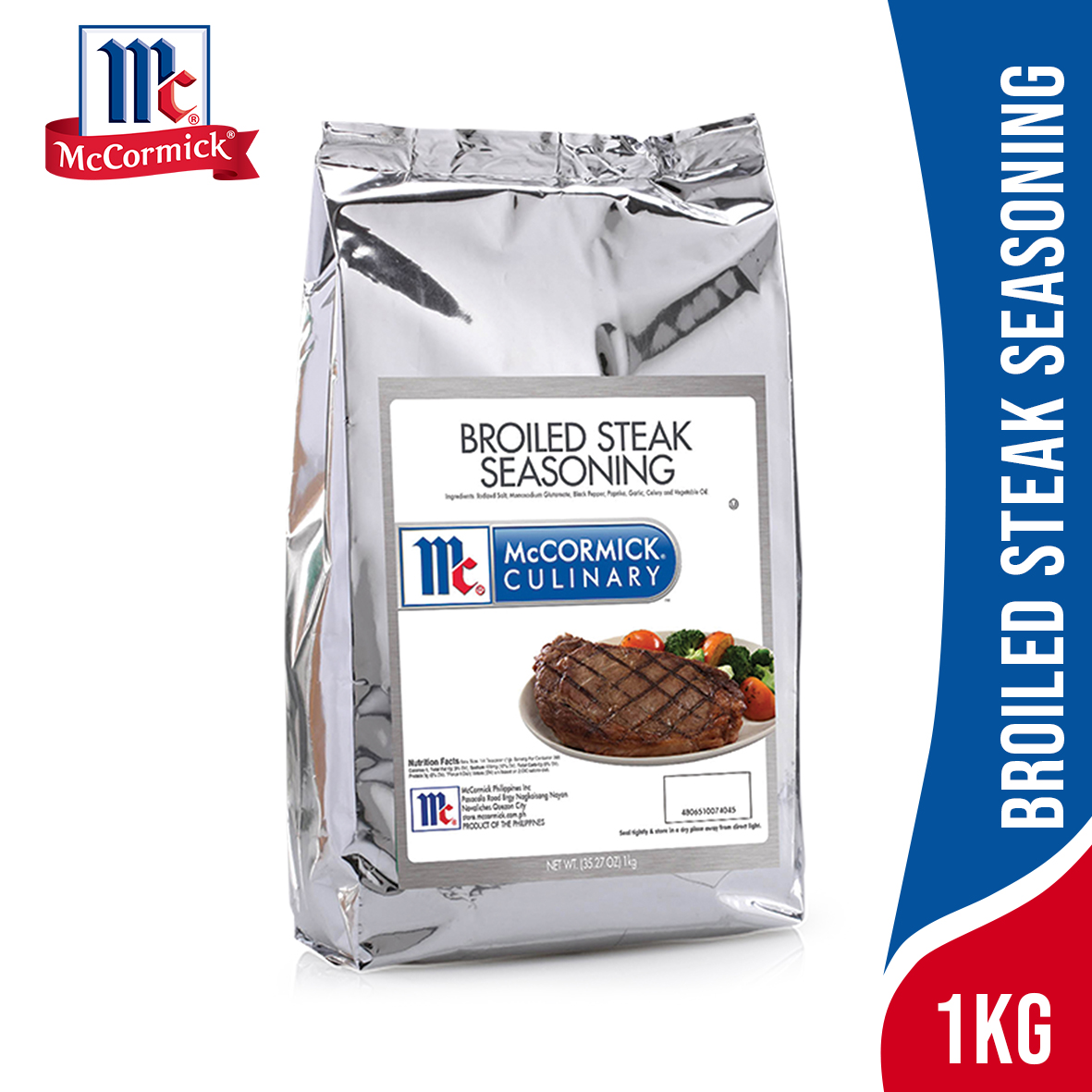 Broiled steak hotsell seasoning mccormick