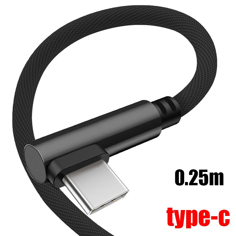 5a usb type c cable wire mobile phone fast charging 90 degree usb c cable type-c charger micro usb cables for suitable for samsung s22 s21