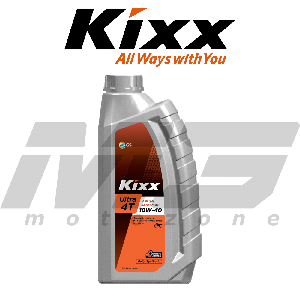 KIXX 10w 40 Ultra 4T Fully Synthetic Engine Oil (1 Liter) | Lazada PH