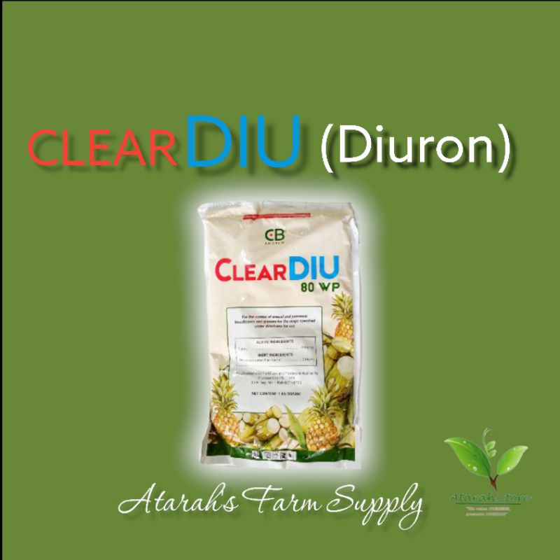 CLEAR DIU (DIURON) Herbicide 1kg Herbicide for Sugarcane and Pineapple