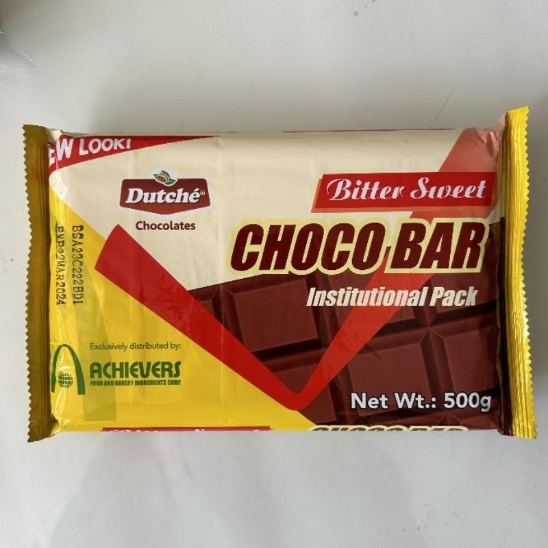 Dutche Chocolate Baking Bar 500g ED 2024 Lazada PH
