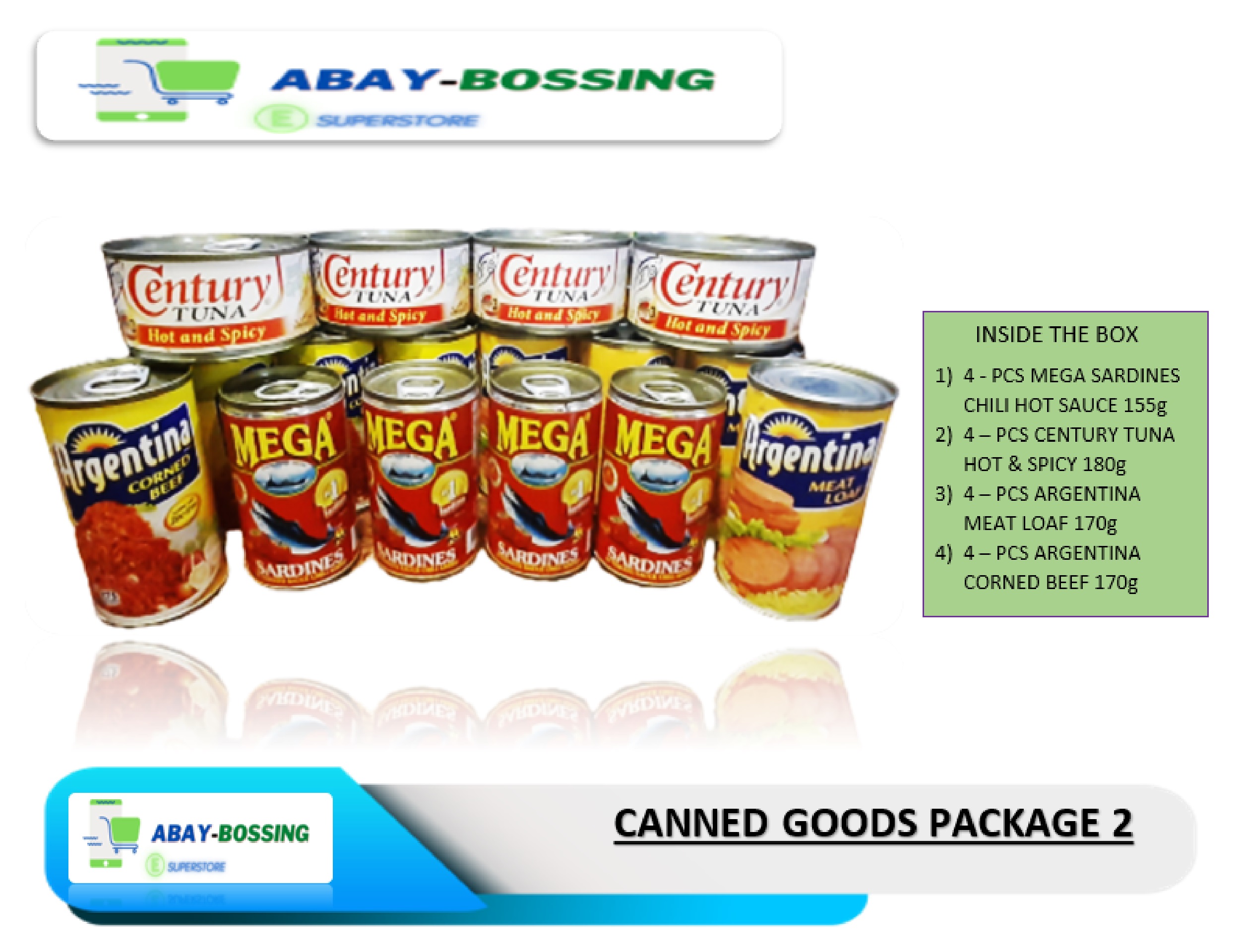 Canned Goods Package 2 Lazada PH