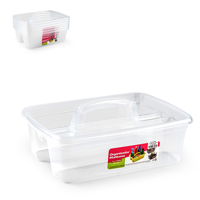 Scatola Portaoggetti In Plastica Forte Da 16 Lri