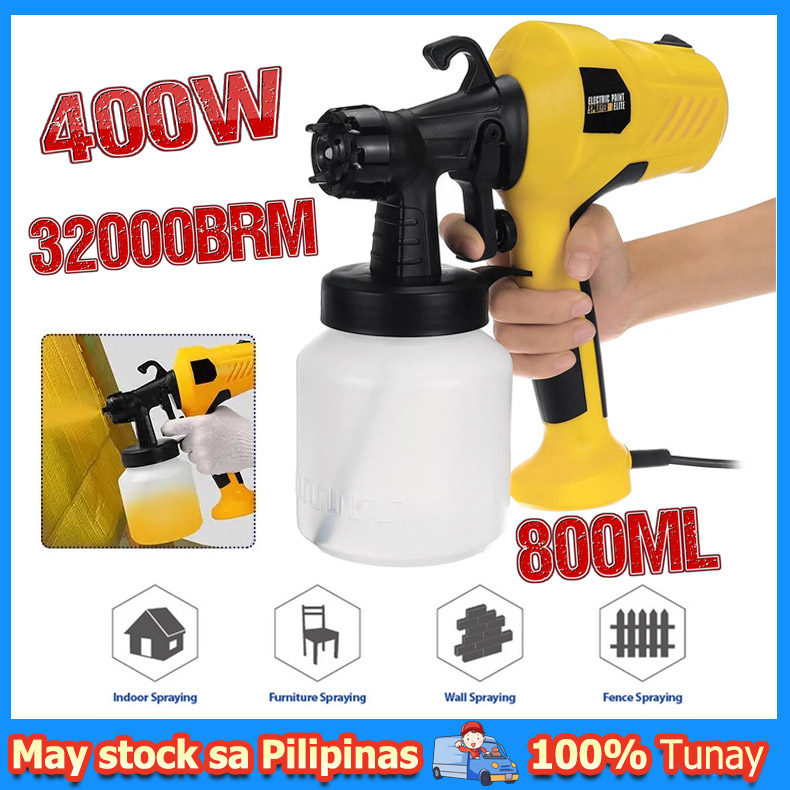 🇵🇭 Paint Sprayer High Pressure 400W Electric Spray Gun set Heavy Duty