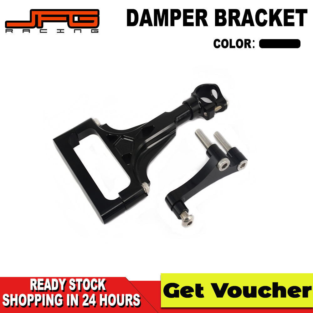 JFG RACING Motorcycles Stabilizer Damper Complete Steering Mount Kit