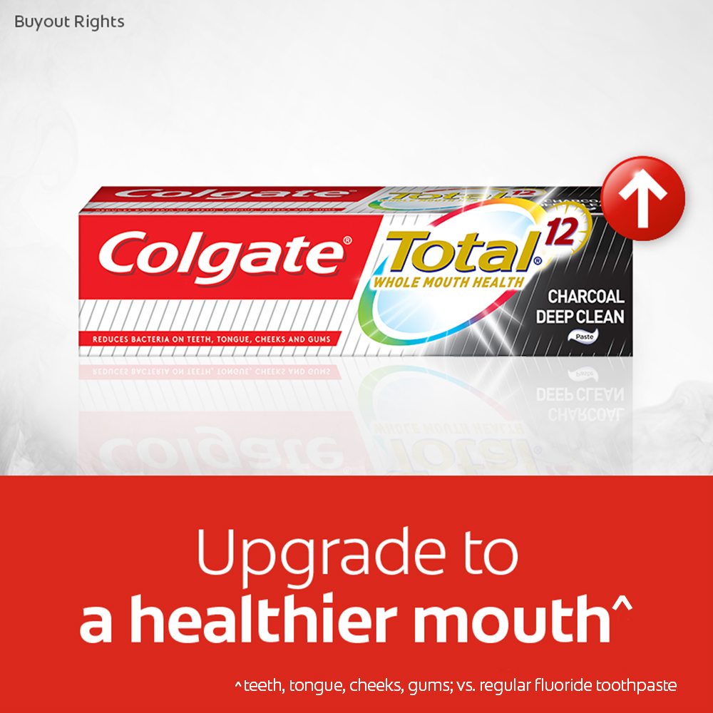 Colgate Total Charcoal Deep Clean MultiBenefit Antibacterial